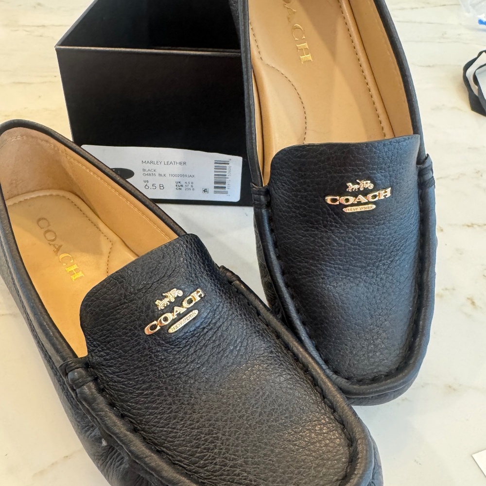 Coach Leather Loafers